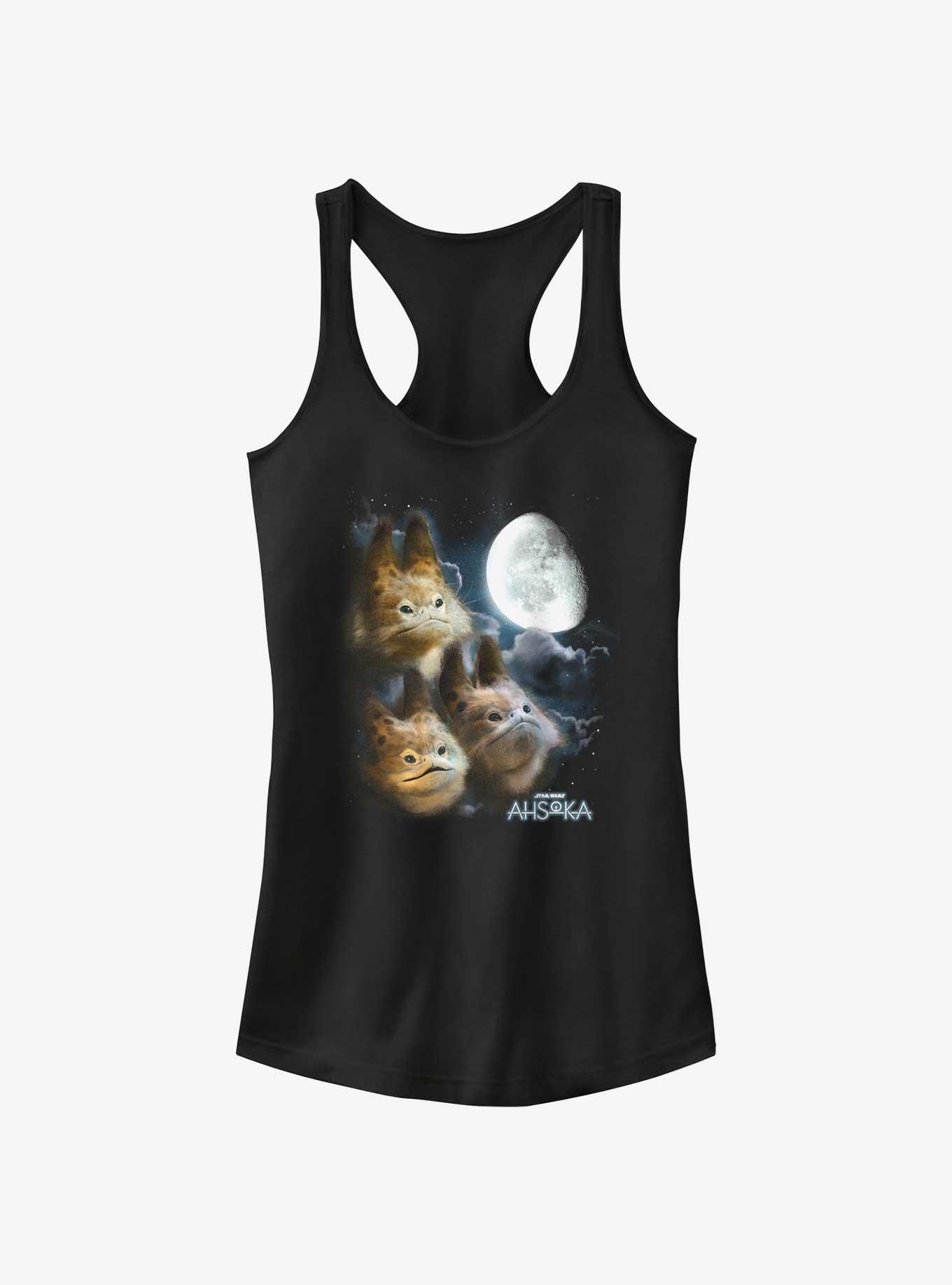 Star Wars Ahsoka Three Loth-Cat Moon Girls Tank, BLACK, hi-res