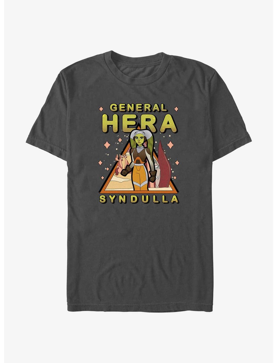 Star Wars: Forces of Destiny General Hera Triangle T-Shirt, CHARCOAL, hi-res