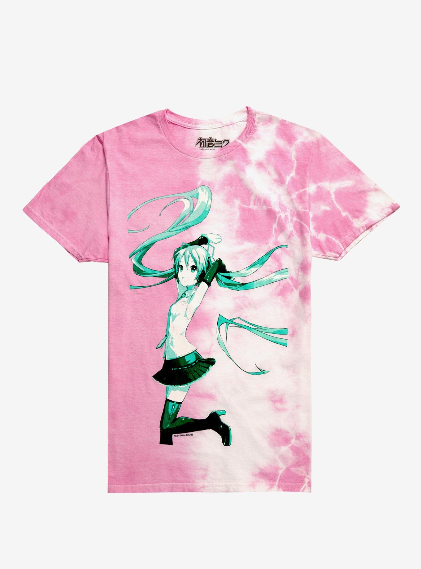 Hatsune Miku Dancing Boyfriend Fit Girls T-Shirt, MULTI, hi-res