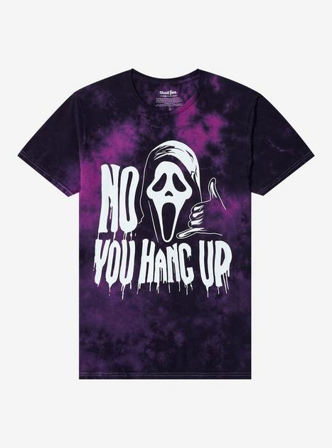 Scream Ghost Face You Hang Up Boyfriend Fit Girls T-Shirt | Hot Topic