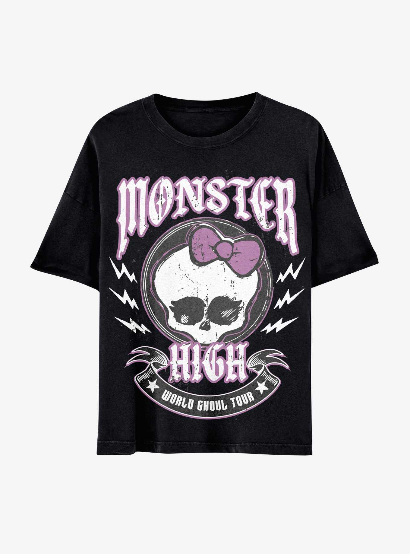Monster High World Ghoul Tour Girls Oversized T-Shirt, , hi-res