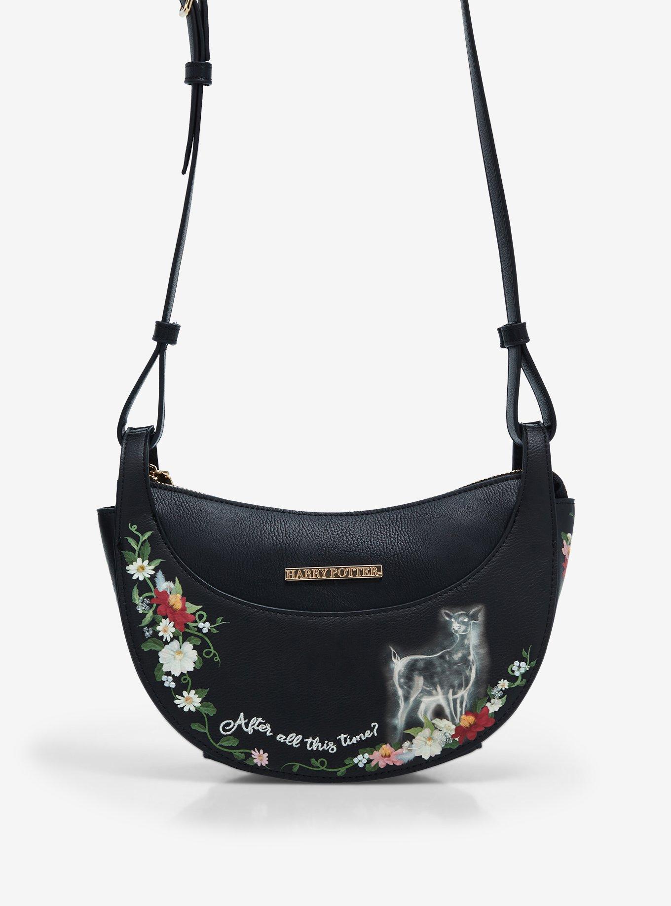 Harry Potter Patronus Always Crossbody Bag — BoxLunch Exclusive, , hi-res