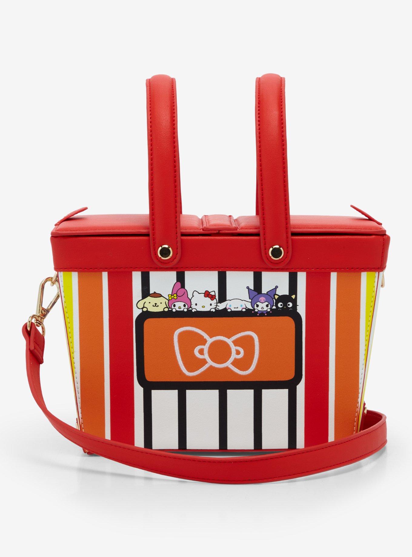 Sanrio Hello Kitty and Friends Kawaii Mart Shopping Basket Crossbody Bag -  BoxLunch Exclusive, , hi-res