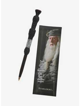 Harry Potter Albus Dumbledore Bookmark & Wand Pen Set, , hi-res