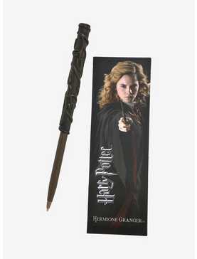 Harry Potter Hermione Granger Bookmark & Wand Pen Set, , hi-res