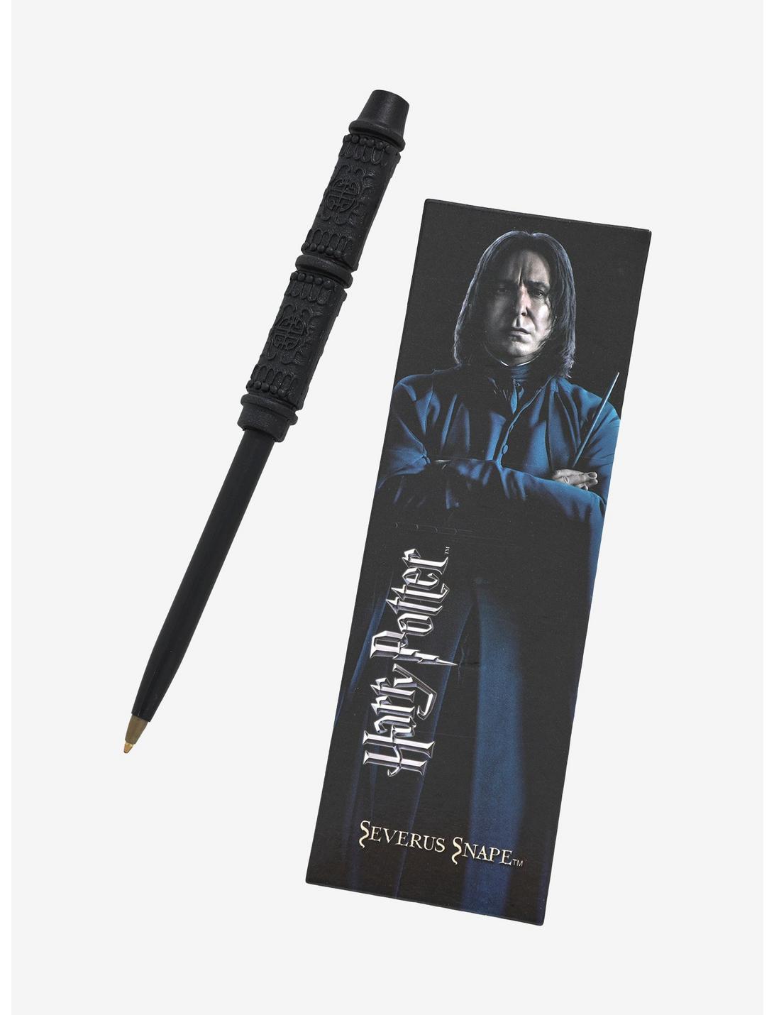 Harry Potter Severus Snape Bookmark & Wand Pen Set, , hi-res