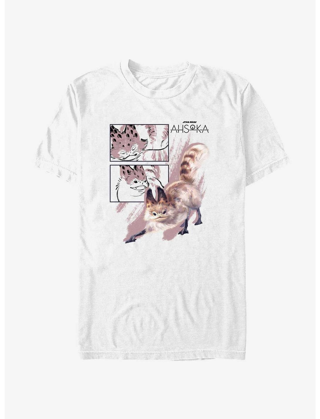 Star Wars Ahsoka Loth-Cat Fluffy And Cute T-Shirt, WHITE, hi-res
