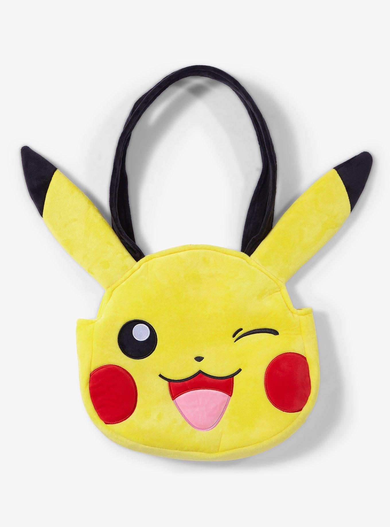 Pokemon Pikachu Plush Tote Bag, , hi-res