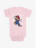Nintendo Let's Go Mario Infant Bodysuit, PINK, hi-res