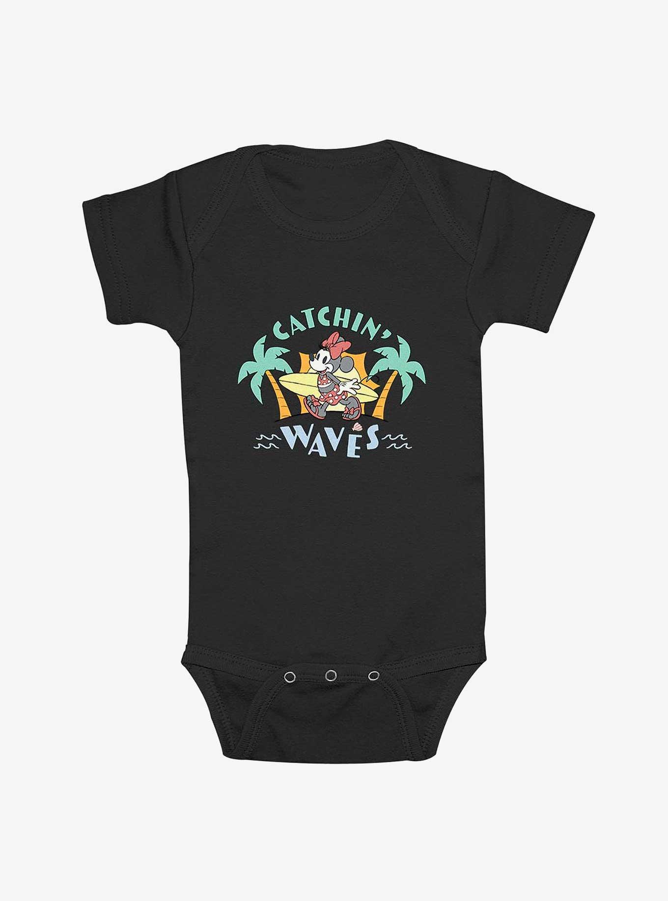 Disney Minnie Mouse Surf Minnie Infant Bodysuit, , hi-res