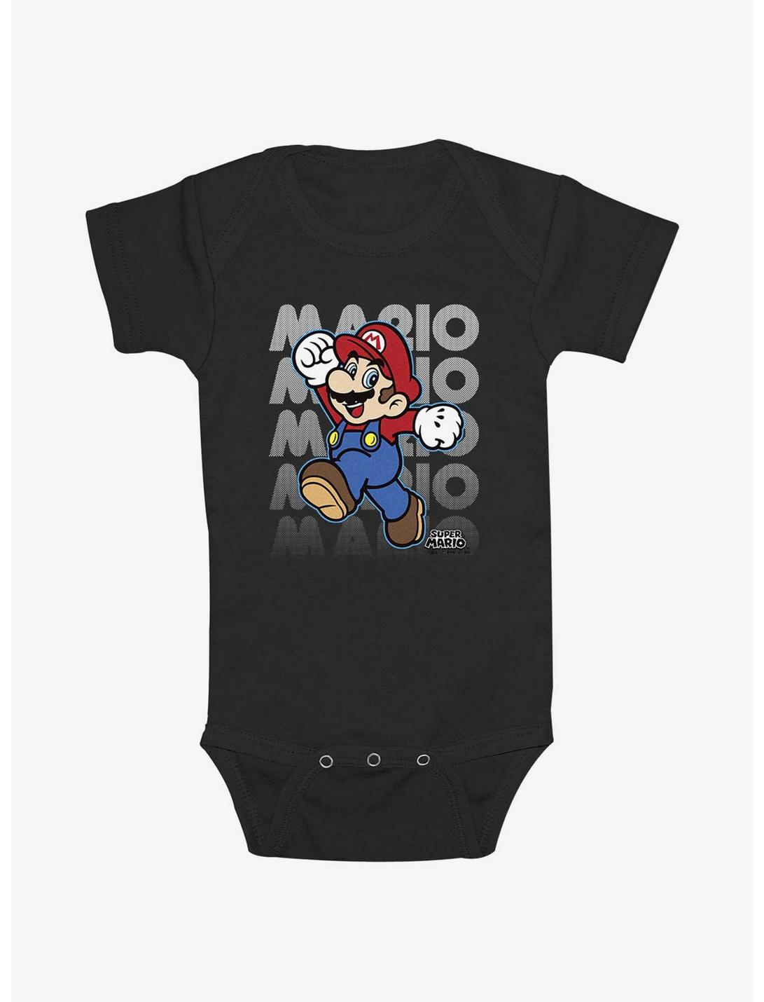 Nintendo Let's Go Mario Infant Bodysuit, ATH HTR, hi-res
