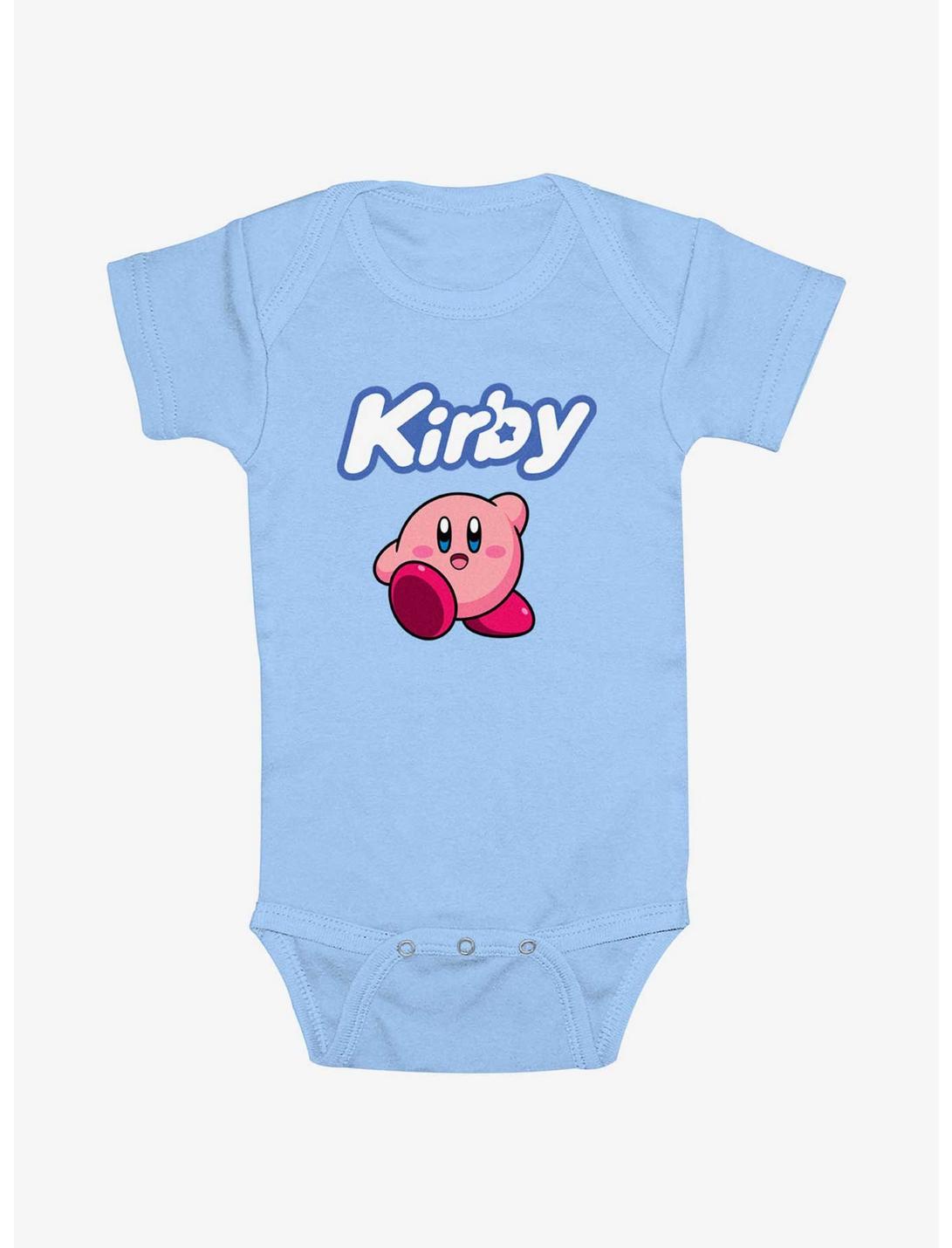 Nintendo Simply Kirby Infant Bodysuit, LT BLUE, hi-res