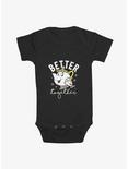 Disney Beauty and the Beast Better Together Mrs. Potts and Chip Infant Bodysuit, BLACK, hi-res