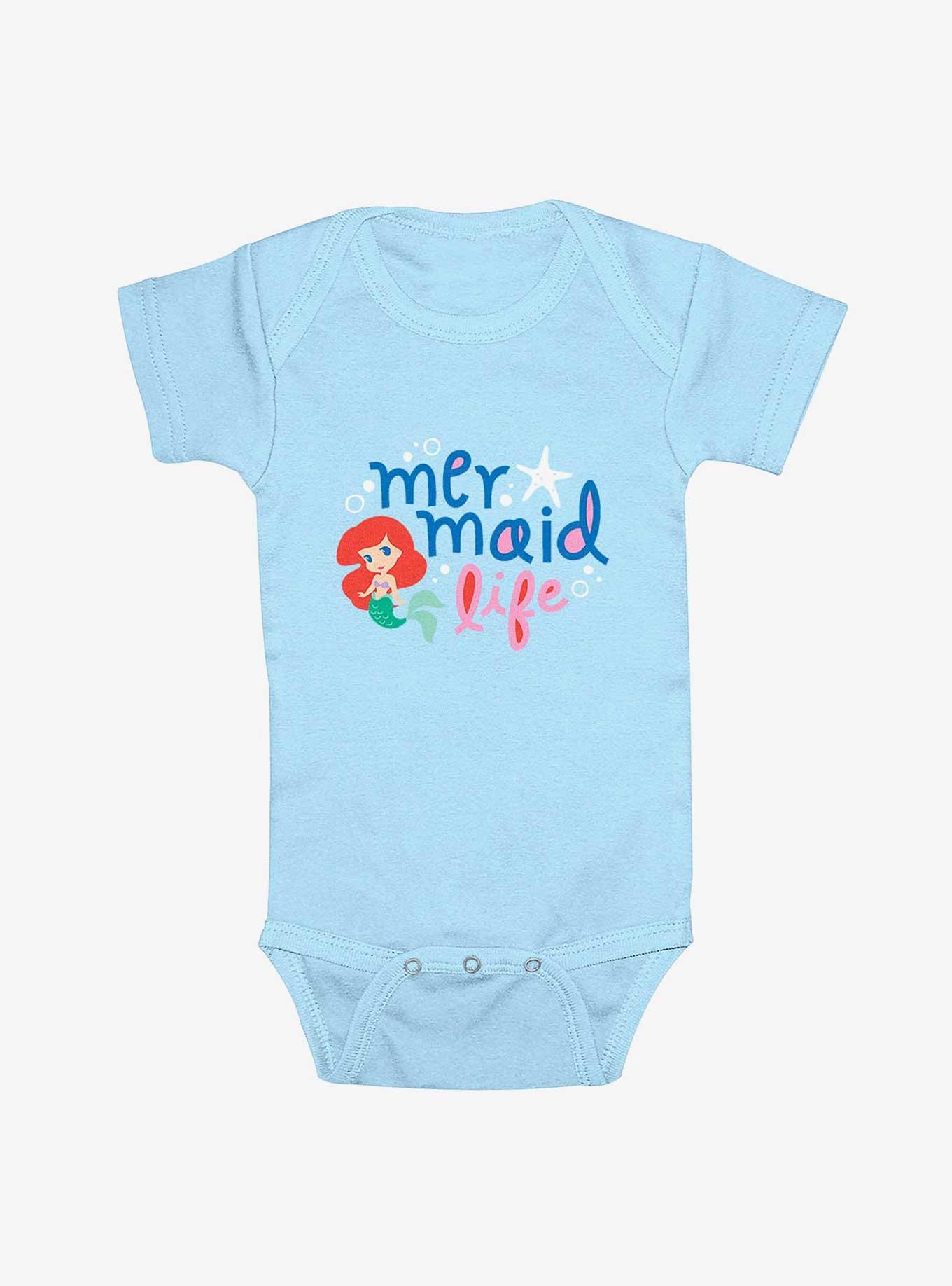 Disney The Little Mermaid Ariel Mermaid Life Infant Bodysuit, , hi-res