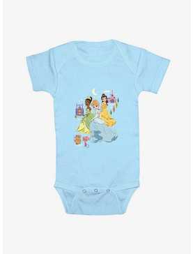 Disney Princesses Cinderella Tiana & Belle Infant Bodysuit, , hi-res