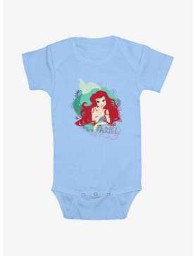 Disney The Little Mermaid Ariel Shell Infant Bodysuit, , hi-res