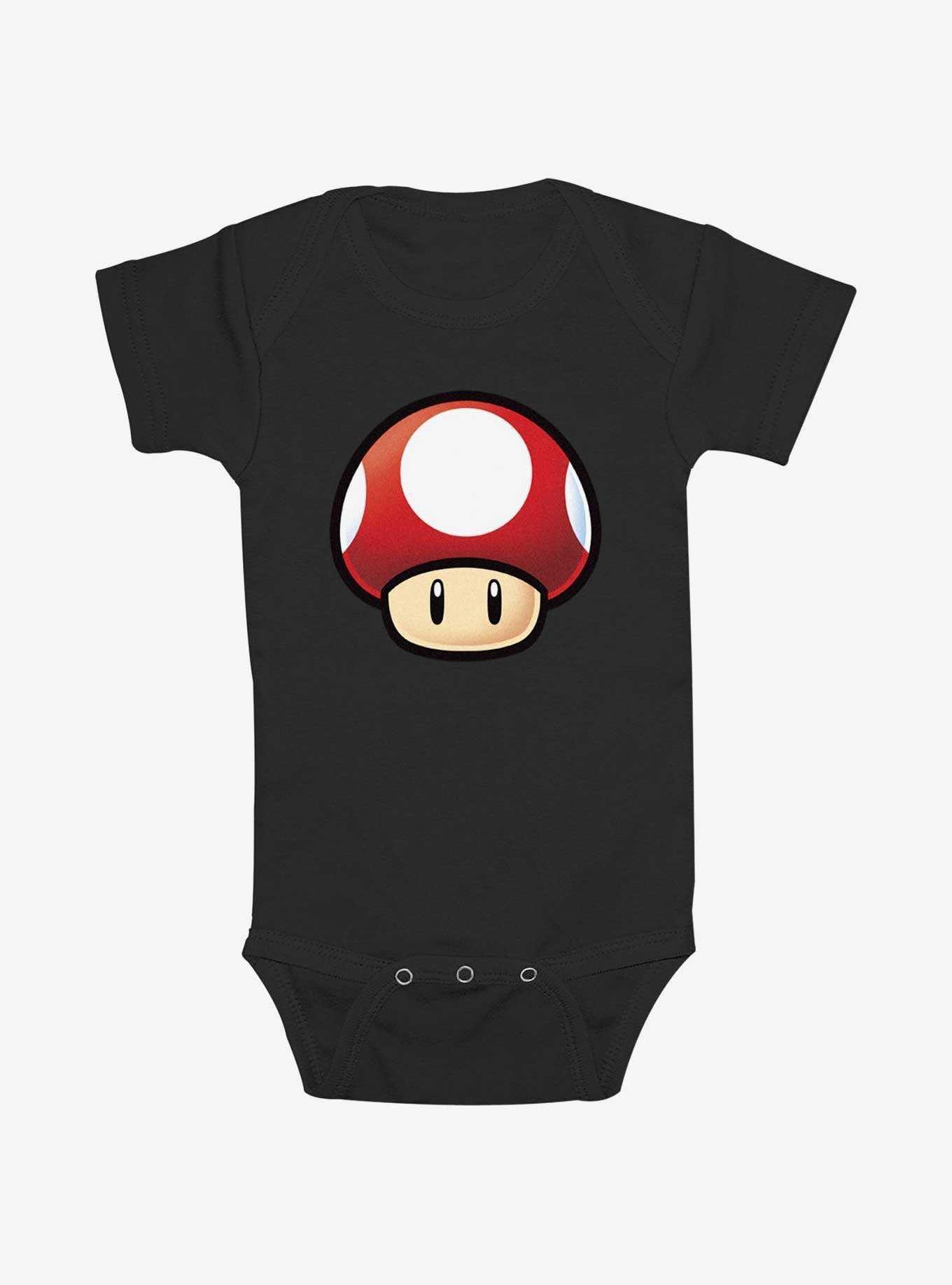Nintendo Red Mushroom Infant Bodysuit, , hi-res