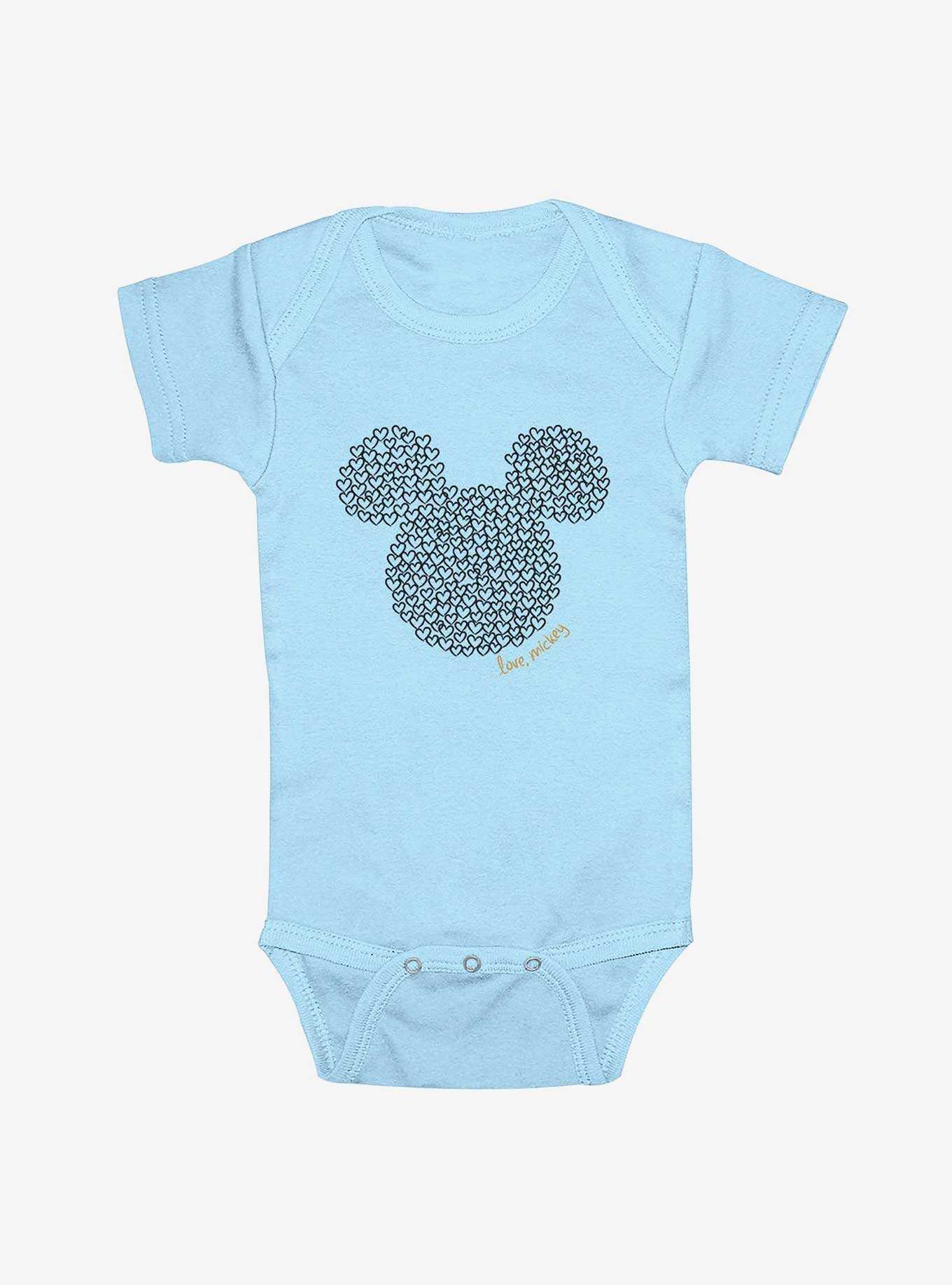 Disney Mickey Mouse Hearts Love Mickey Infant Bodysuit, , hi-res