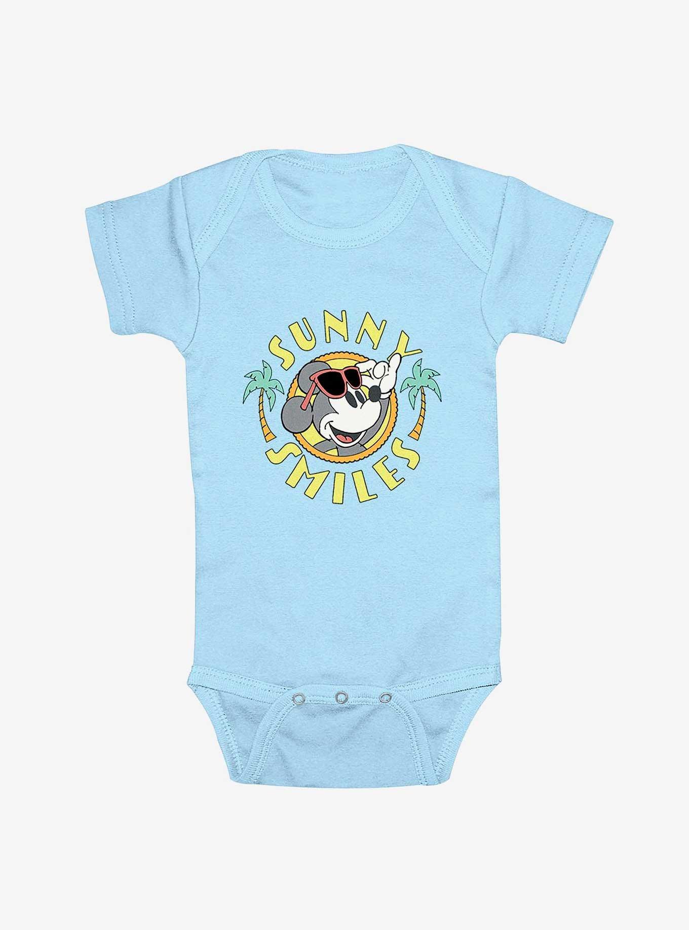 Disney Mickey Mouse Sunny Smiles Infant Bodysuit, , hi-res