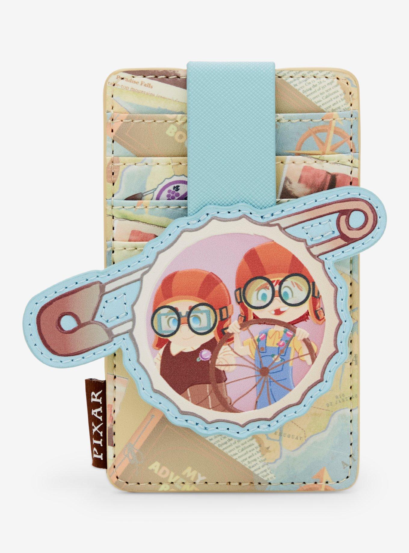 Loungefly Disney Pixar Up Young Carl & Ellie Adventure Cardholder - BoxLunch Exclusive, , hi-res