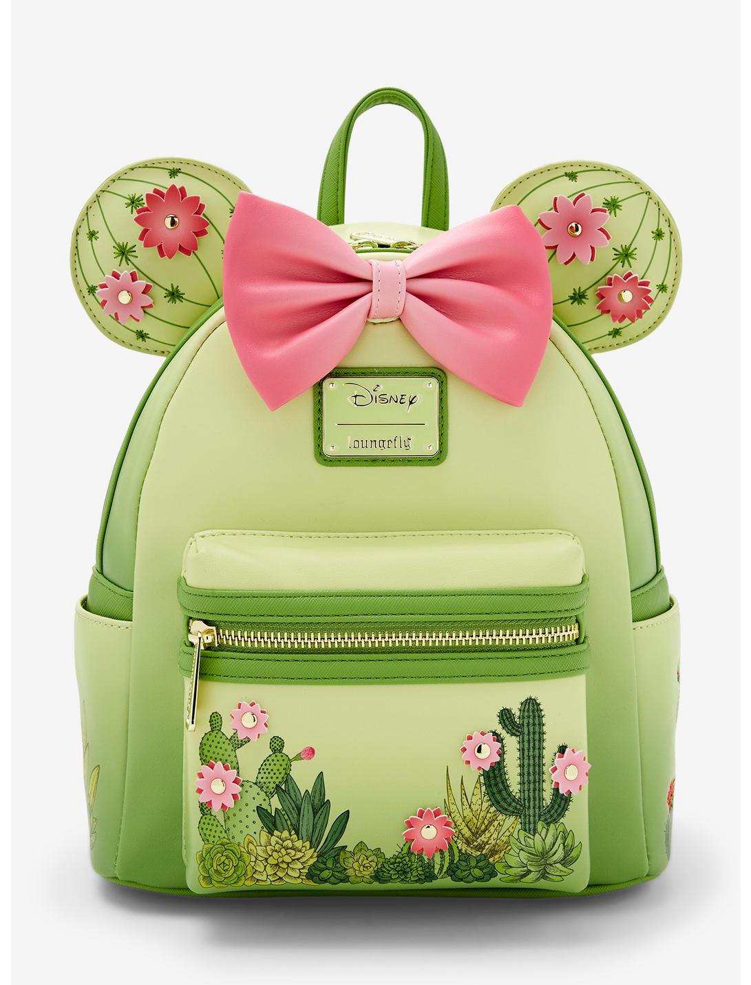 Loungefly Disney Minnie Mouse Cacti Ears Mini Backpack - BoxLunch Exclusive, , hi-res