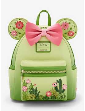 Loungefly Disney Minnie Mouse Cacti Ears Mini Backpack - BoxLunch Exclusive, , hi-res