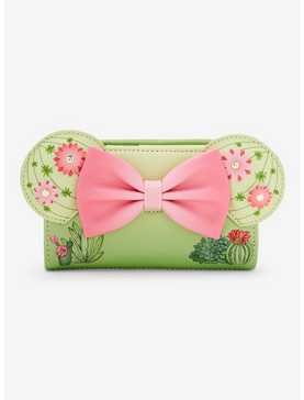 Loungefly Disney Minnie Mouse Cacti Ears Wallet - BoxLunch Exclusive, , hi-res