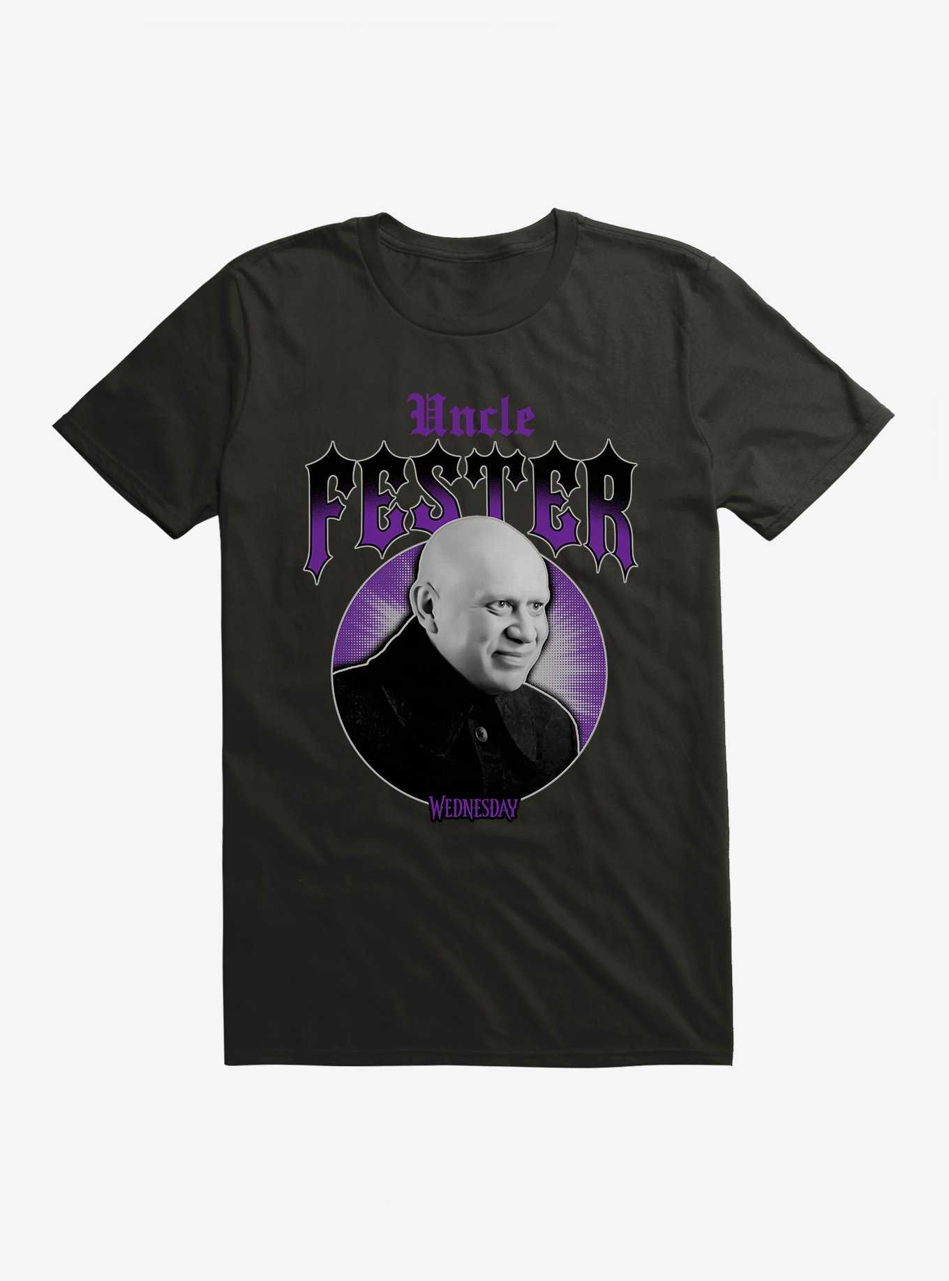 Wednesday Uncle Fester T-Shirt, , hi-res