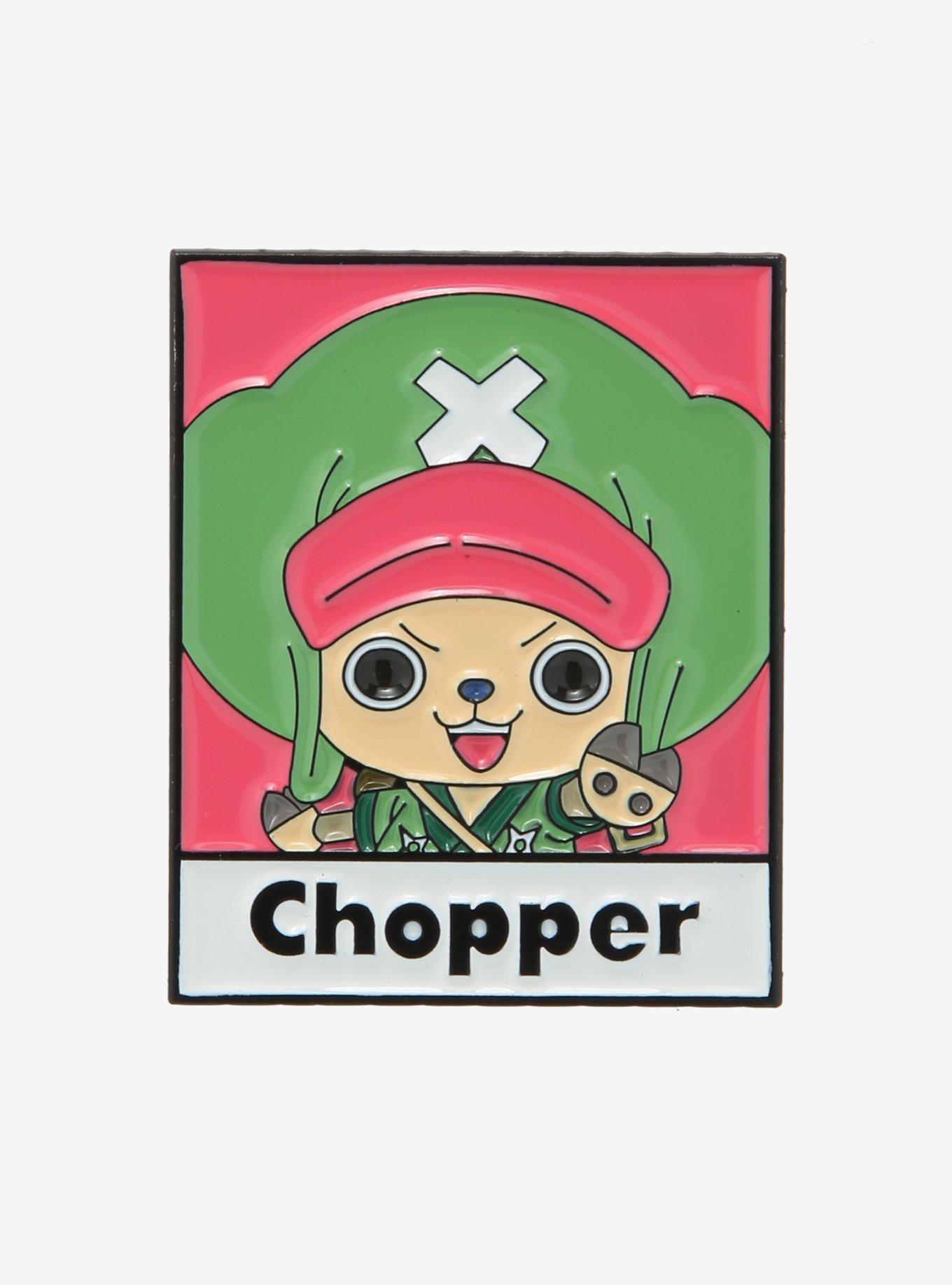 One Piece Wano Chopper Portrait Enamel Pin, , hi-res