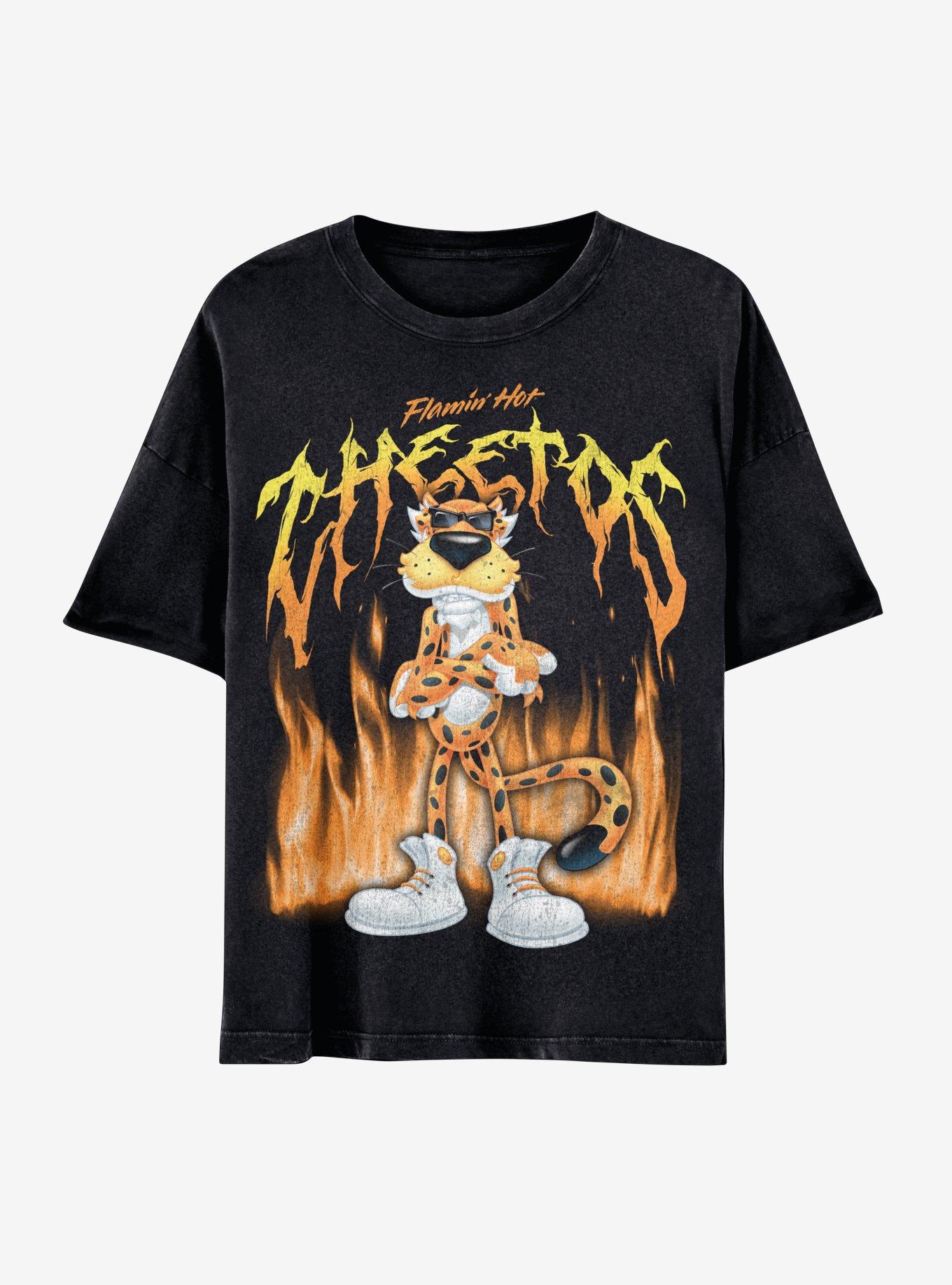 Flamin' Hot Cheetos Metal Boyfriend Fit Girls T-Shirt
