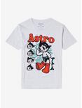 Astro Boy Heads Boyfriend Fit Girls T-Shirt, MULTI, hi-res