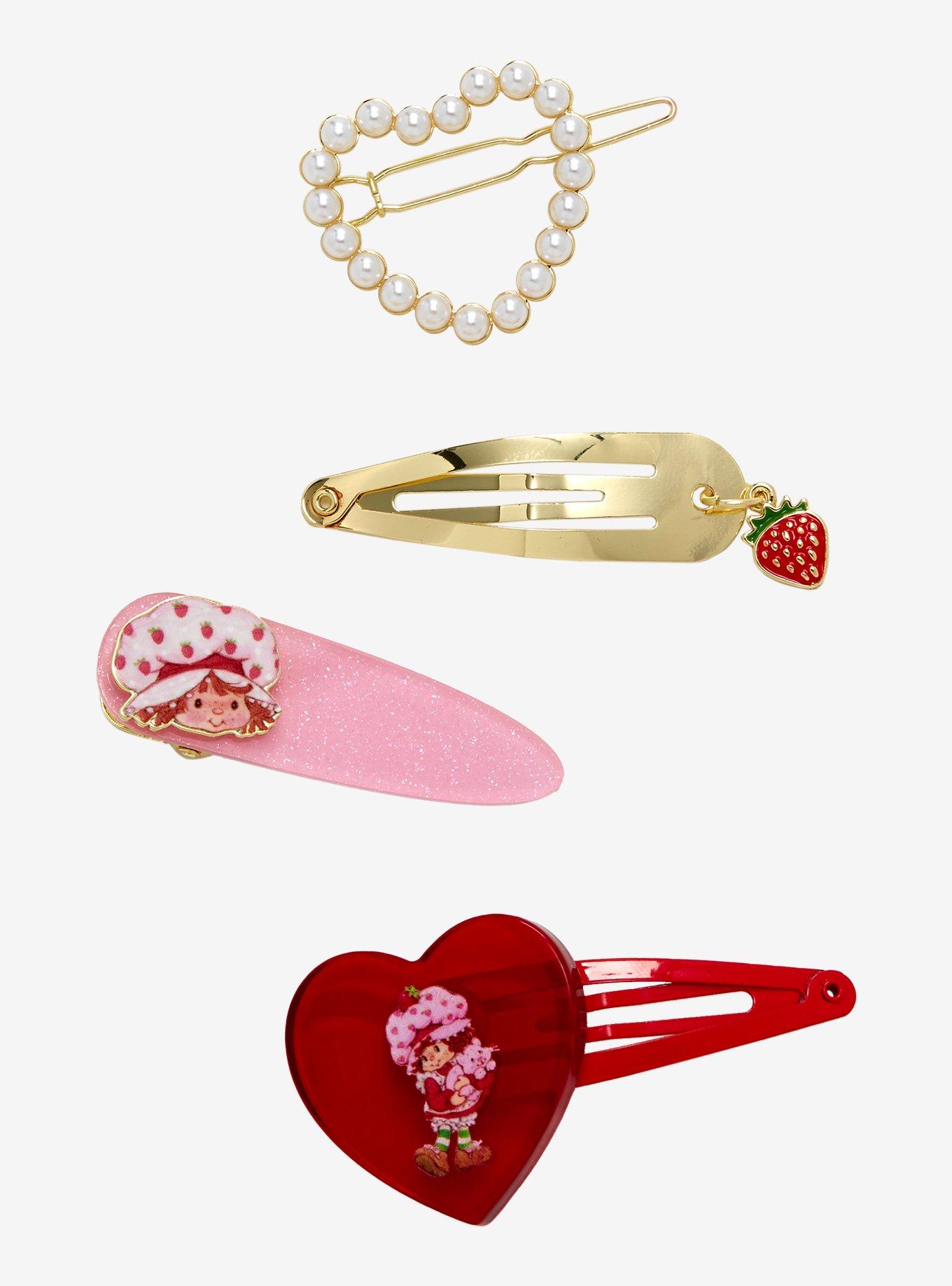 Strawberry Shortcake Hair Clip Set -- BoxLunch Exclusive