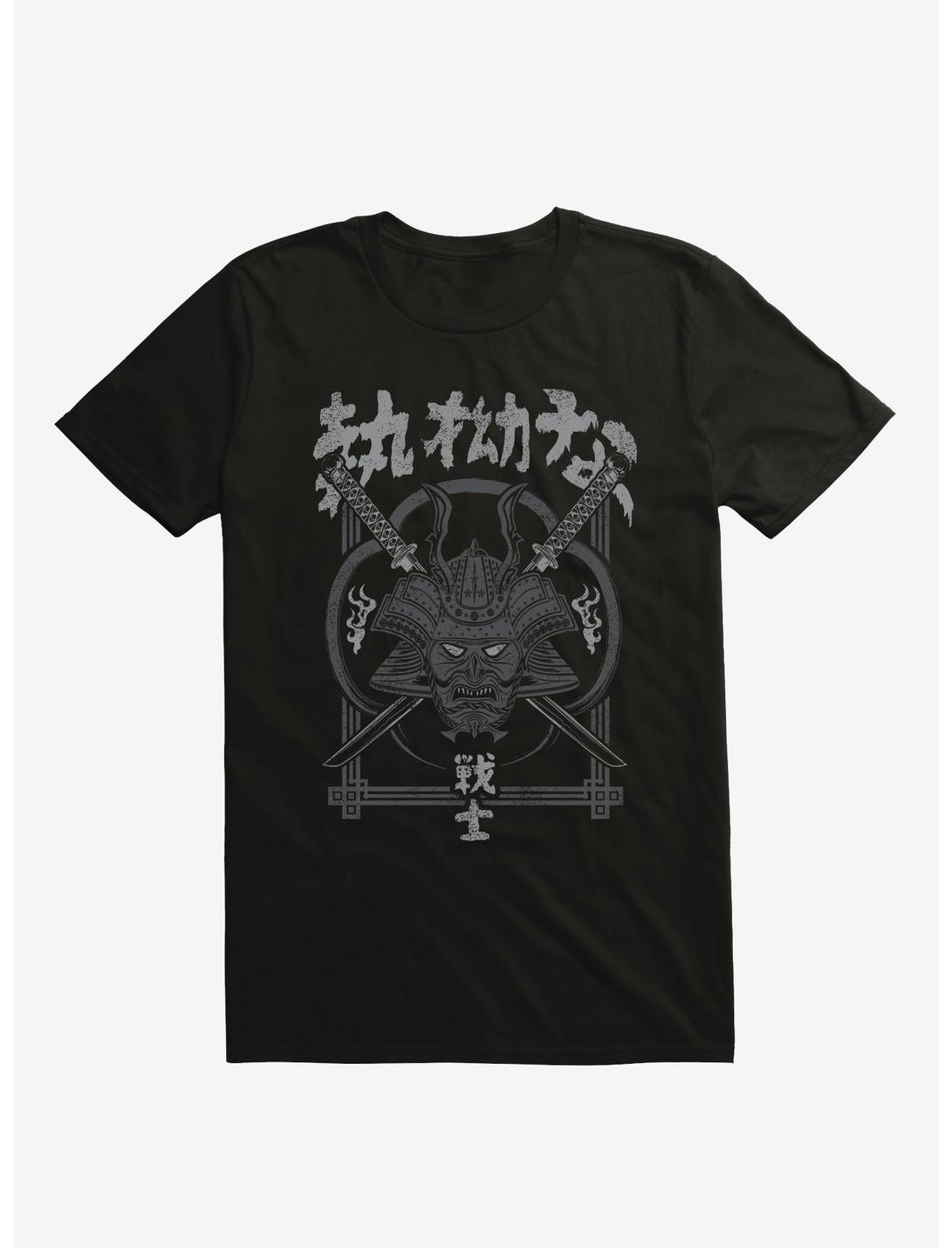Samurai Swords T-Shirt, BLACK, hi-res