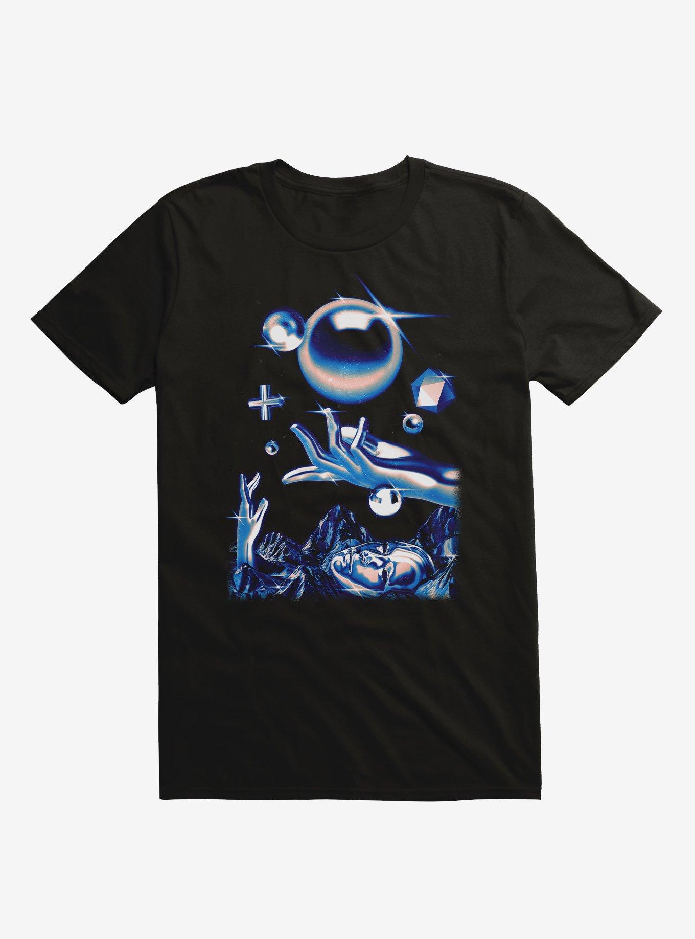 Floating Orbs & Hands T-Shirt, , hi-res