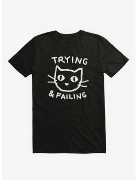 Trying & Failing Cat T-Shirt By Trufflepig, , hi-res