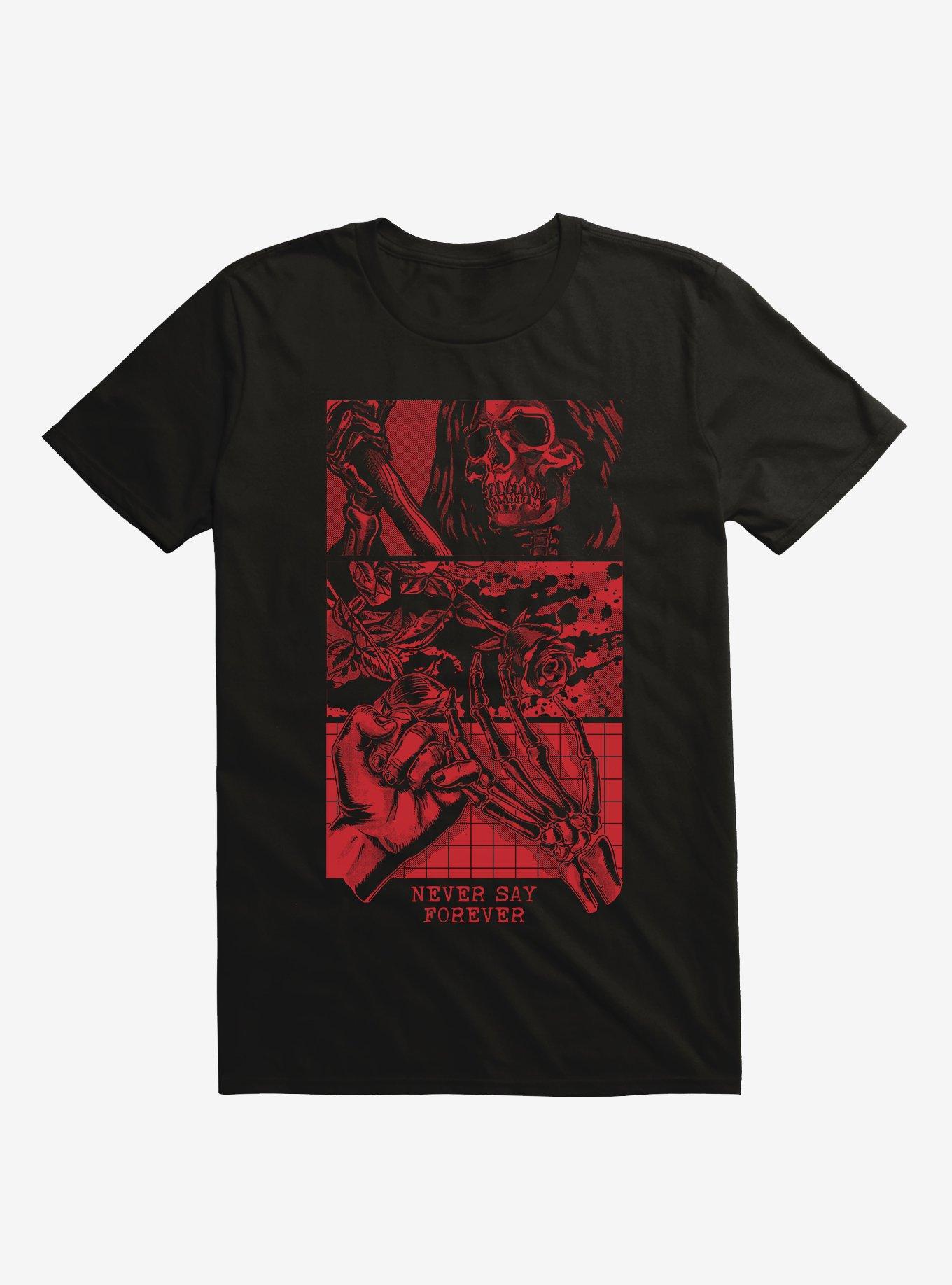 Pinky Promise Never Say Forever T-Shirt, BLACK, hi-res