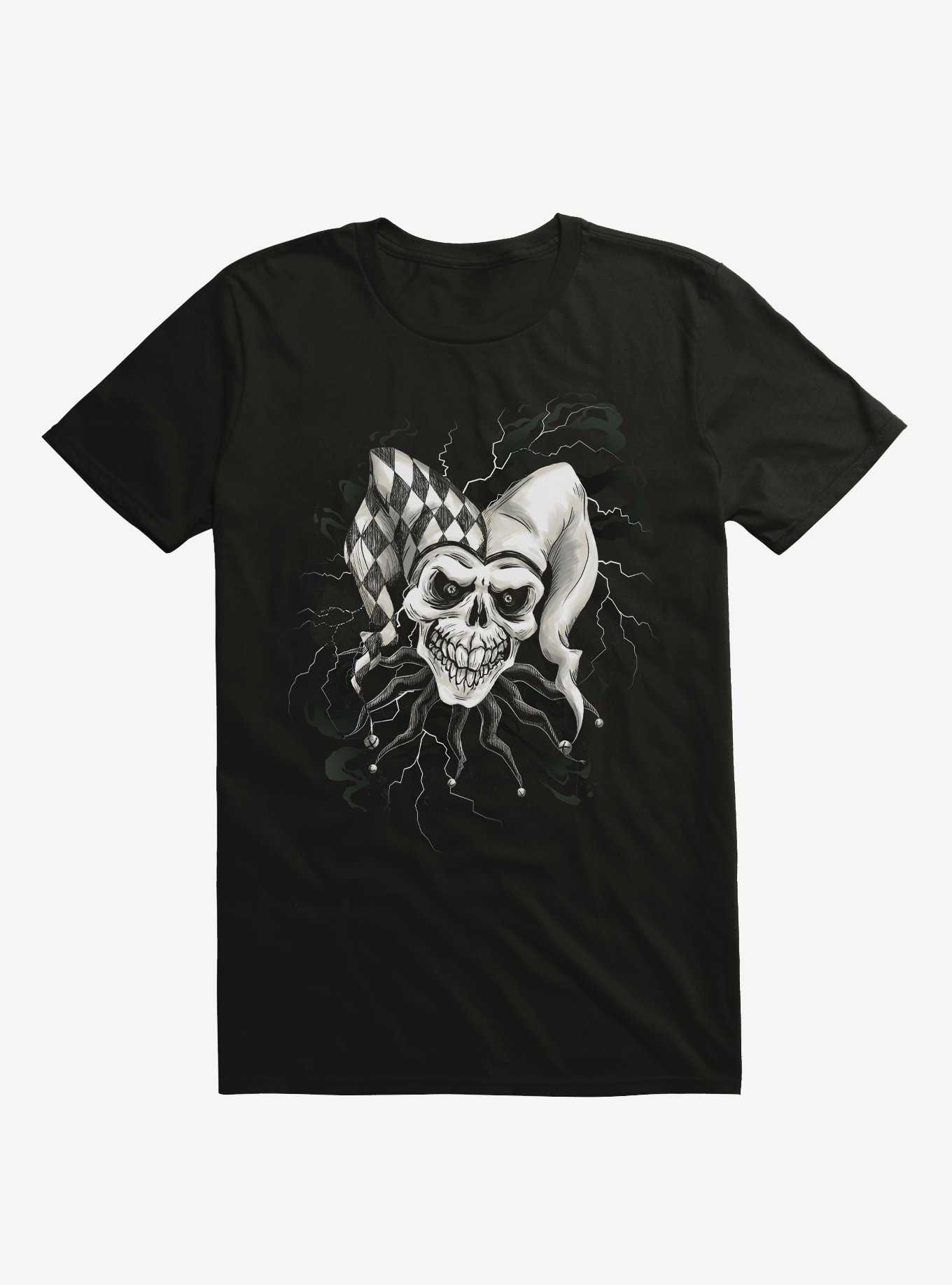 Dark Jester Skull T-Shirt, , hi-res