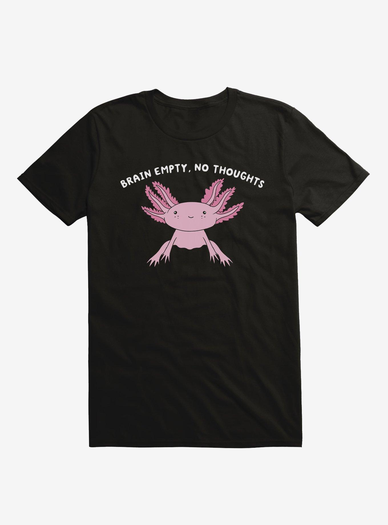 Axolotl Brain Empty T-Shirt, , hi-res