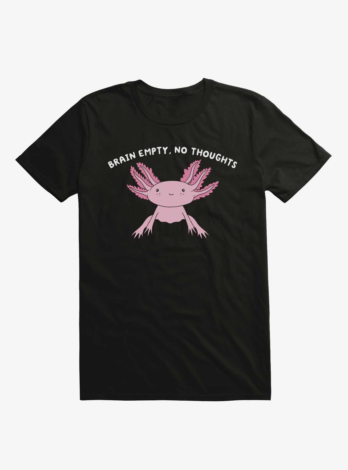 Axolotl Brain Empty T-Shirt, , hi-res