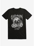 Sloth Everything Is Fine T-Shirt, BLACK, hi-res