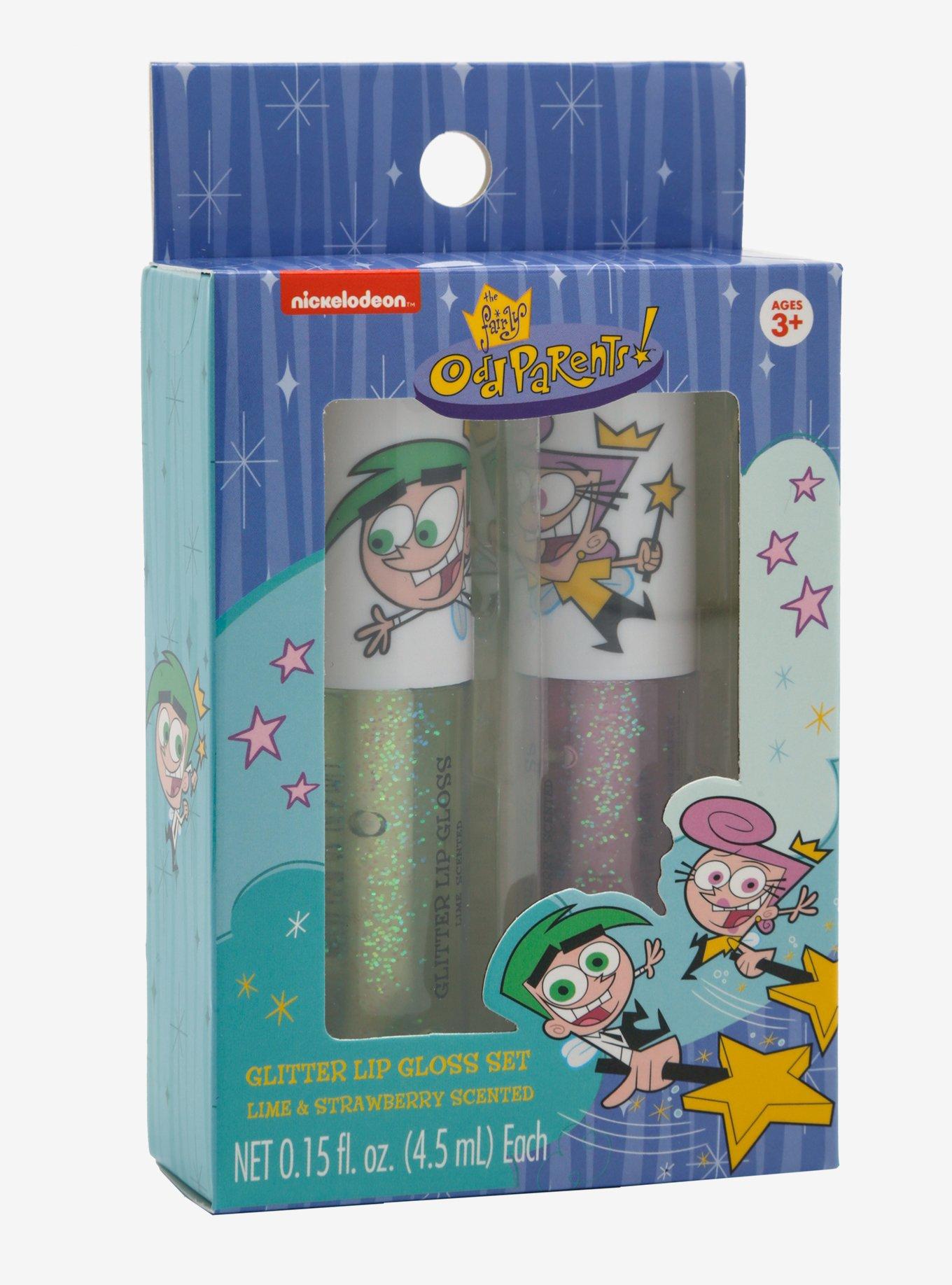 The Fairly OddParents Wanda & Cosmo Glitter Lip Gloss Set, , hi-res