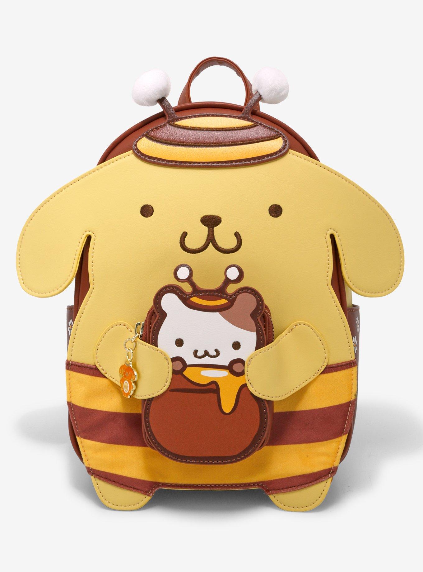 Her Universe Pompompurin & Muffin Honey Bee Mini Backpack