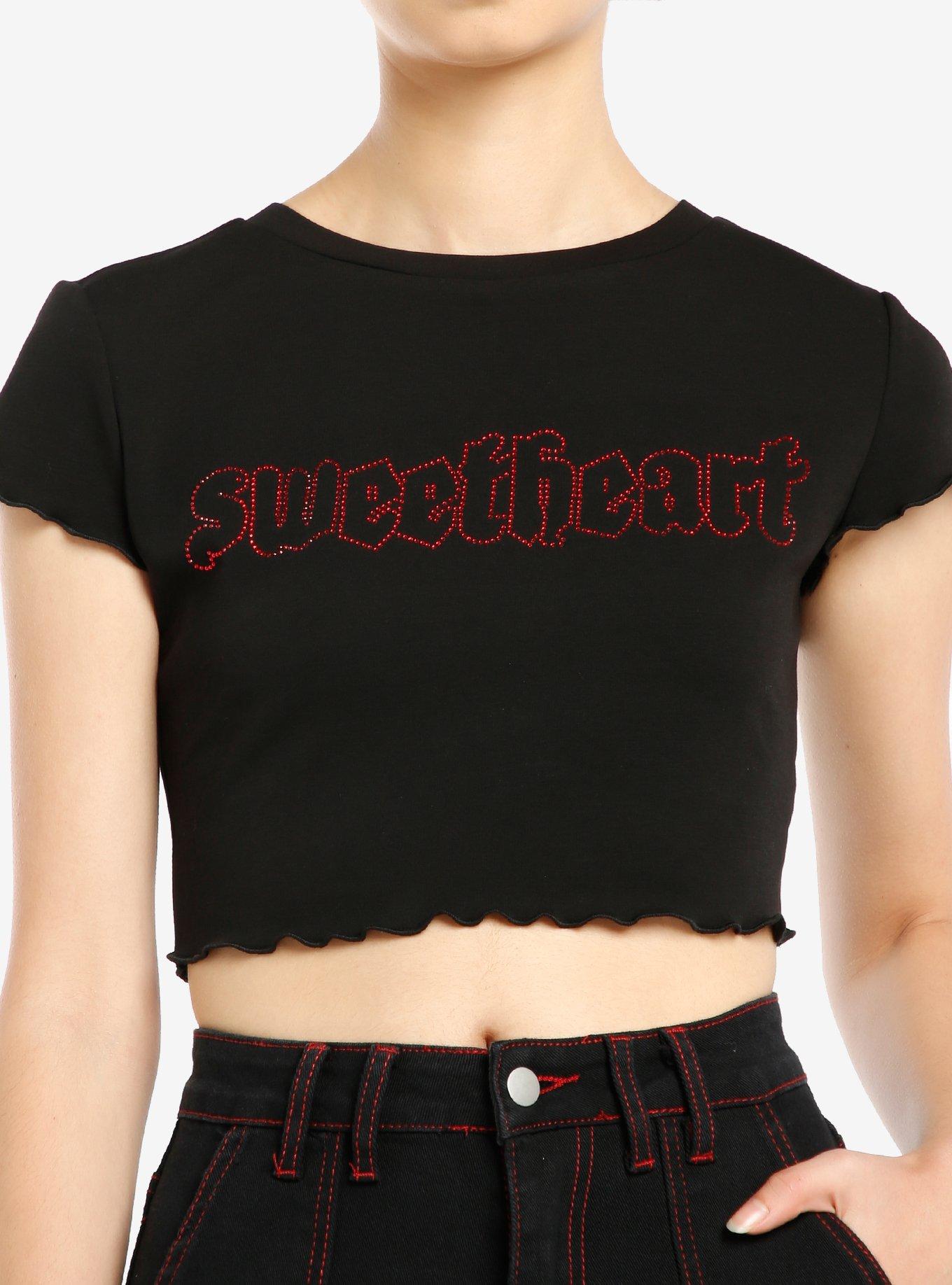 Sweetheart Rhinestone Girls Baby T-Shirt, , hi-res