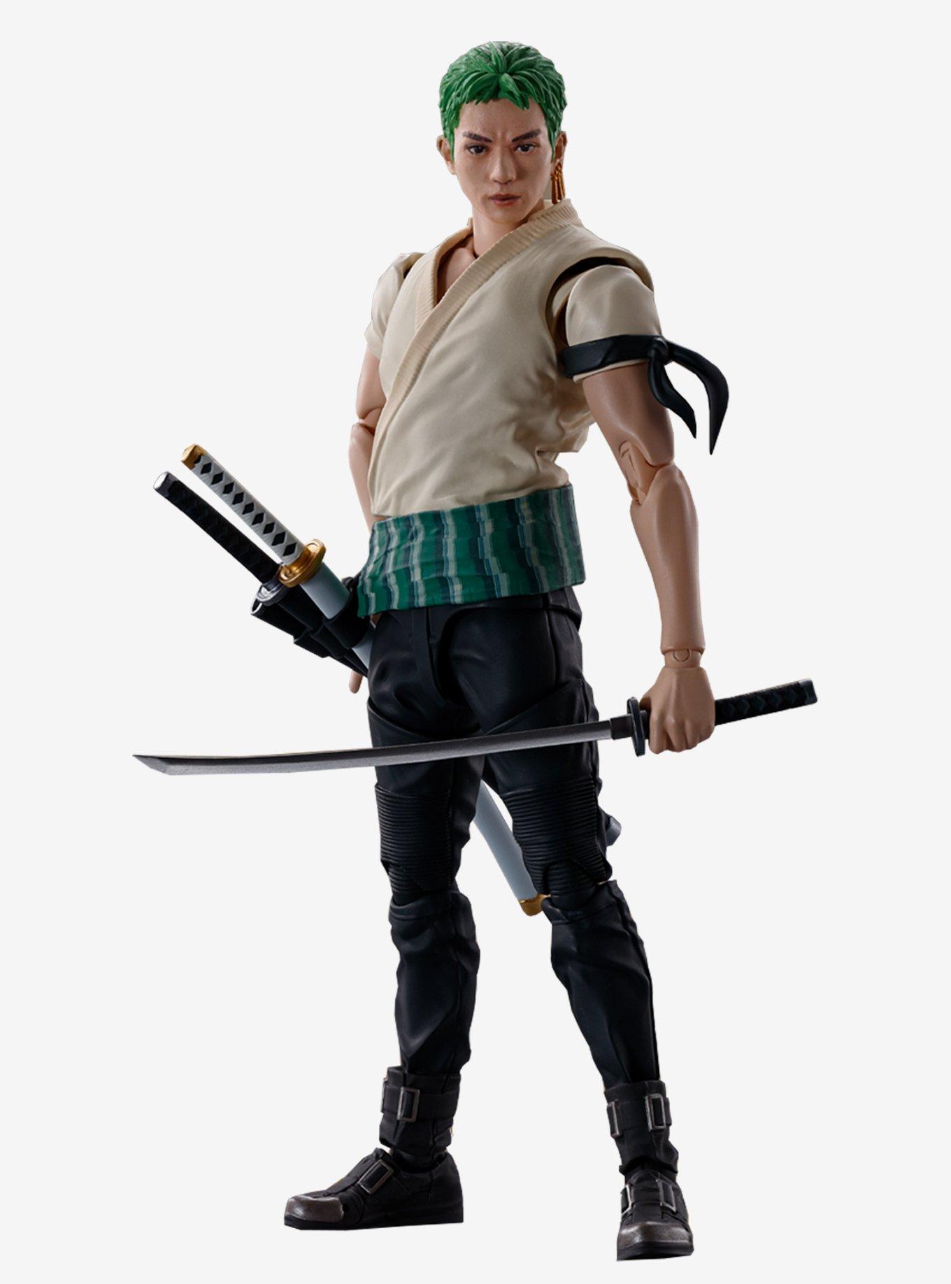 Bandai Spirits One Piece (A Netflix Series) S.H.Figuarts Roronoa Zoro Figure