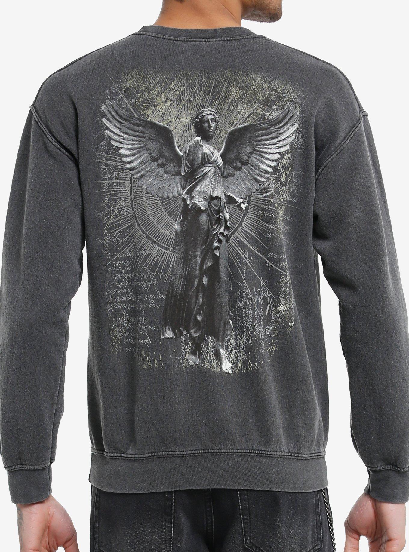 Cosmic Aura Angel If Not When Sweatshirt, GREY, hi-res