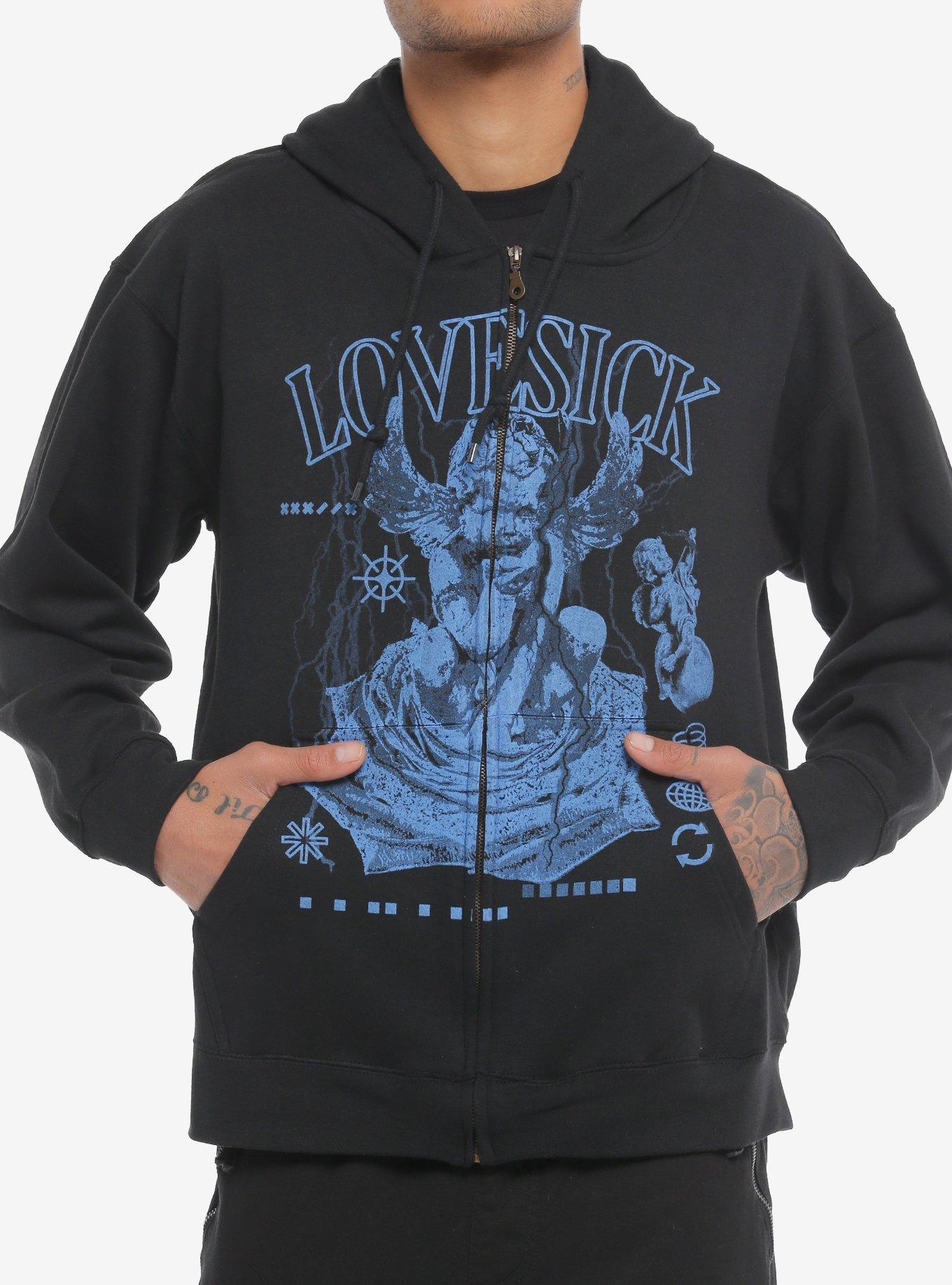 Lovesick Angel Statue Hoodie