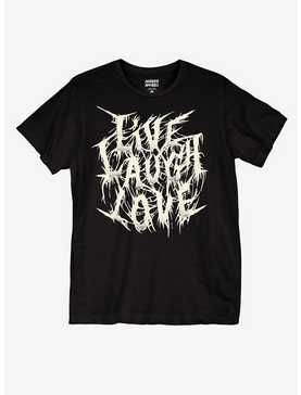Twisted Live Laugh Love T-Shirt By Murder Apparel, , hi-res
