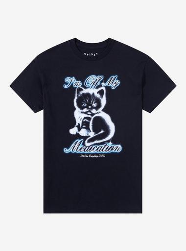 Off My Meds Cat T-Shirt By Friday Jr | Hot Topic