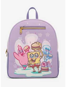 Loungefly SpongeBob SquarePants 25th Anniversary Lavender Mini Backpack, , hi-res