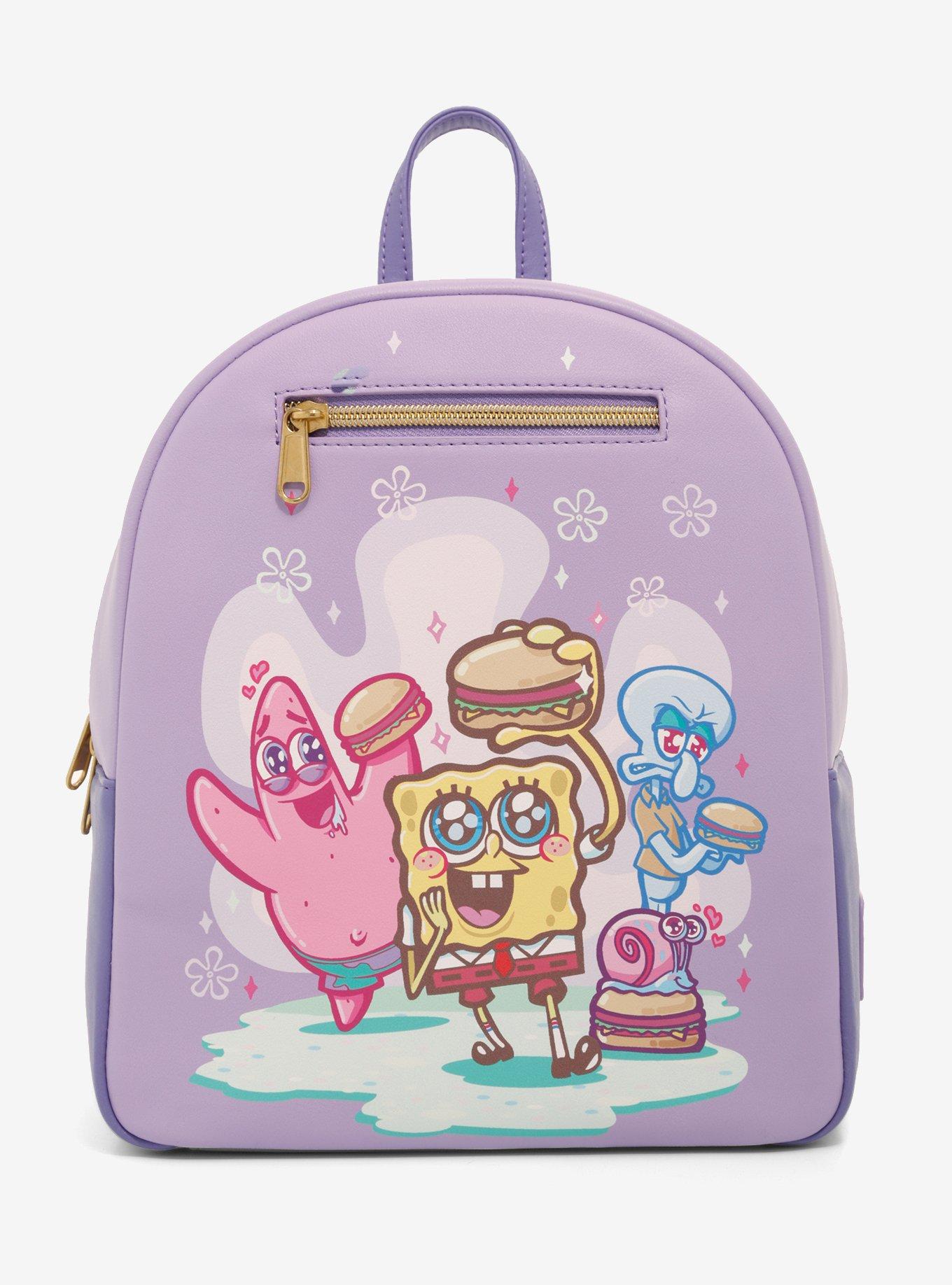 Loungefly SpongeBob SquarePants 25th Anniversary Lavender Mini Backpack, , hi-res